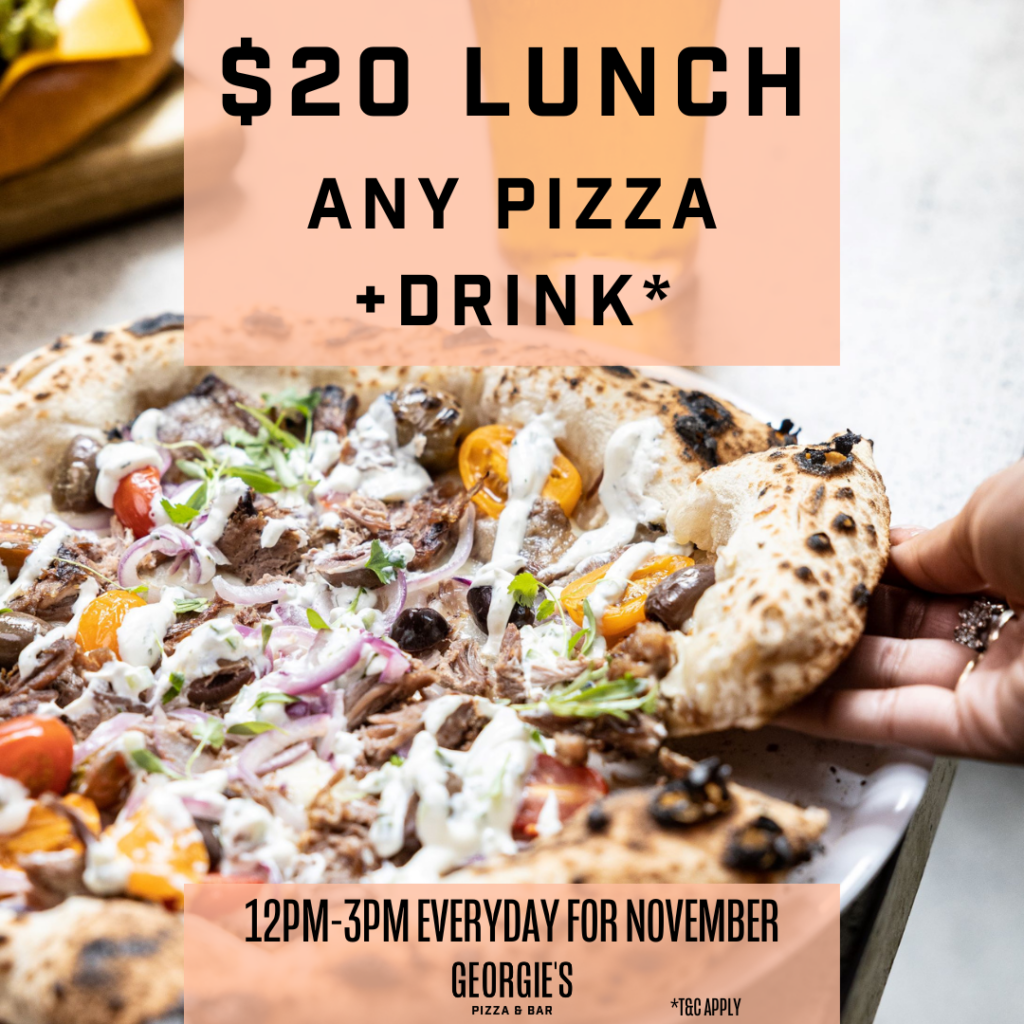 Any Pizza & Drink in just $20